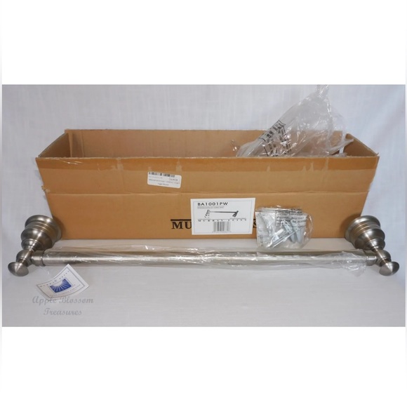 Murray Feiss Bath Accessories 24” Towel Bar Rack BA1001PW Pewter NEW
